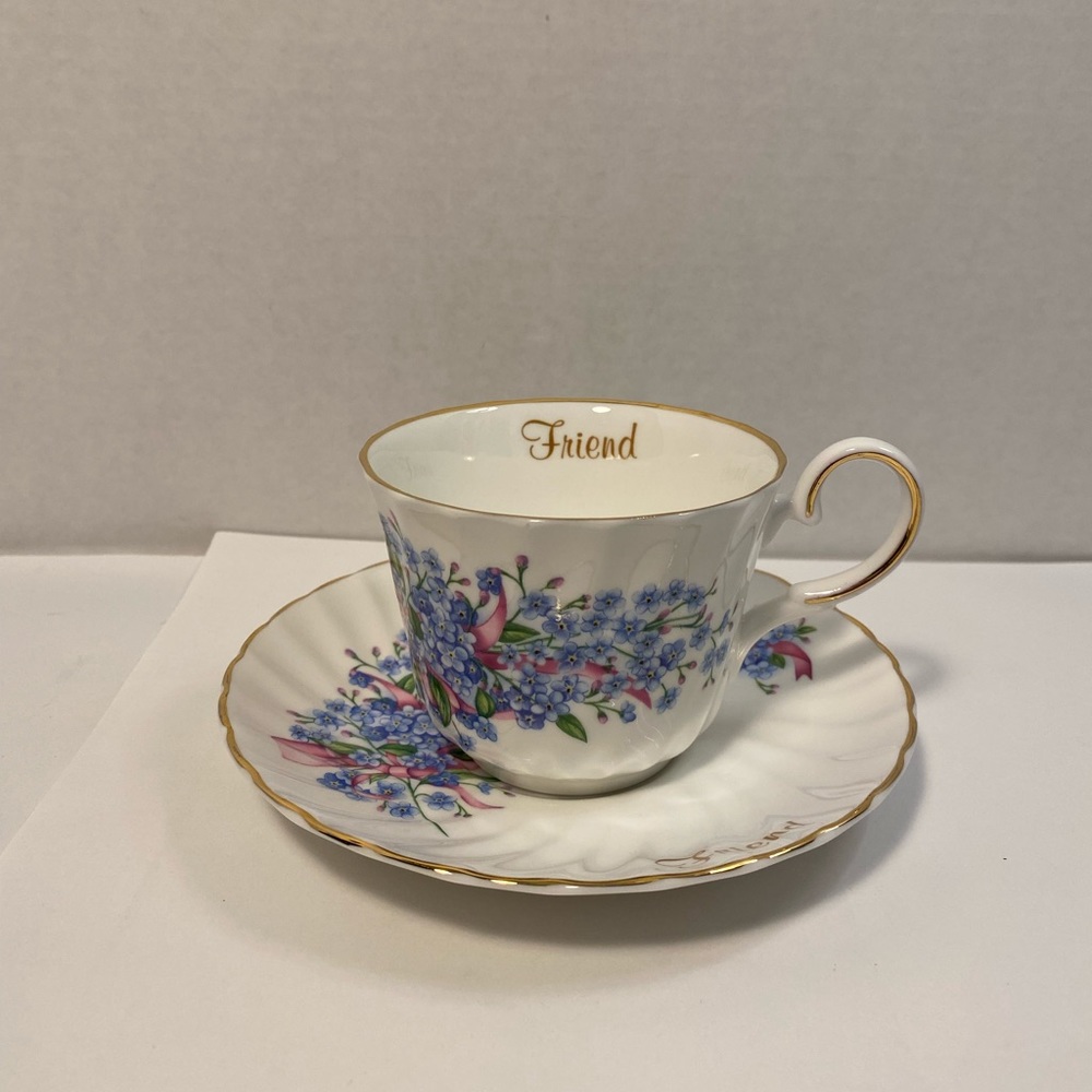 Royal Patrician ‘Friend’Teacup Saucer Set